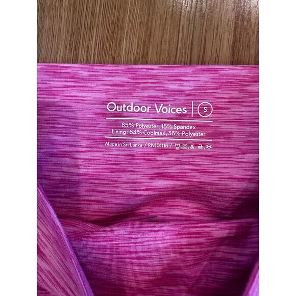Outdoor Voices FreeForm 7/8 Legging Heather Pink Size Small - Picture 4 of 4